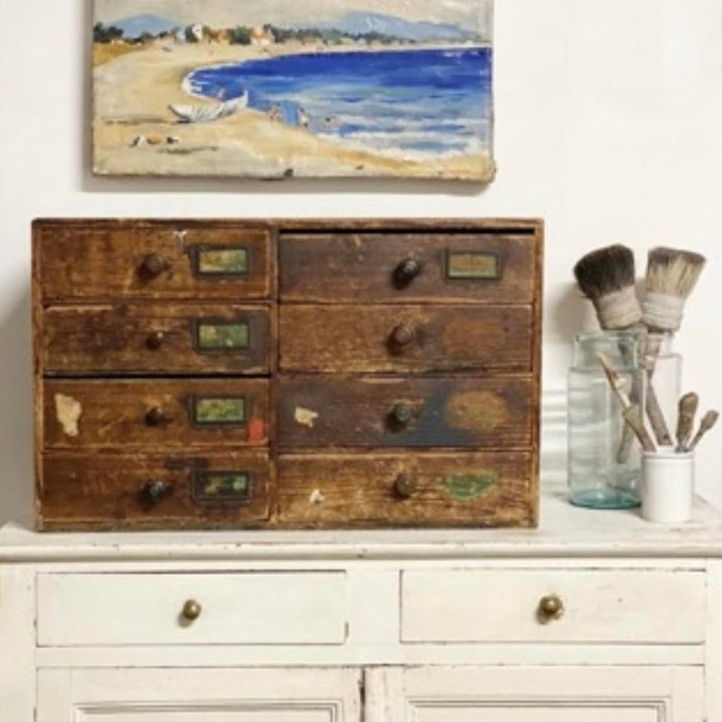 Old Painters Furniture with Drawers