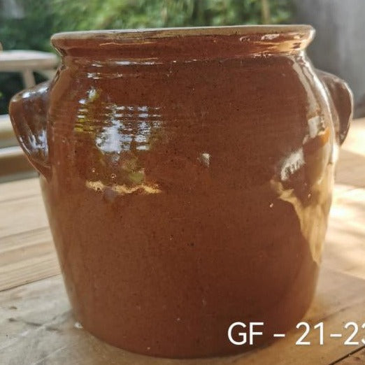 Brown Sandstone Pot