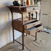 Oak Stand with 3 Drawers