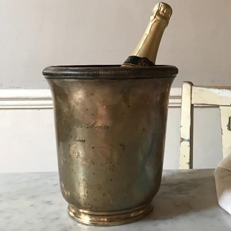 Silvered Champagne Bucket