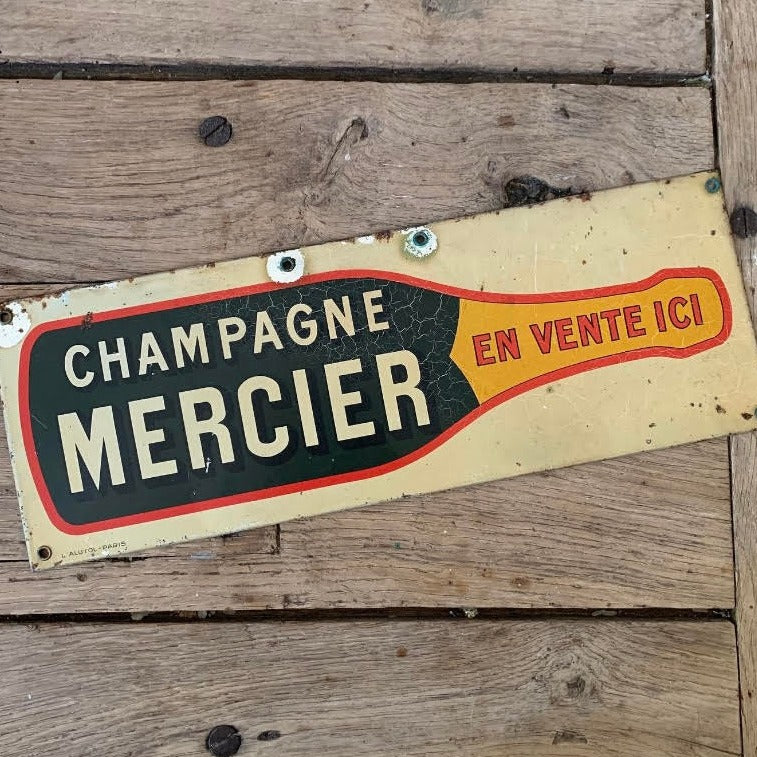 Champagne Advertisement - Mercier