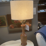 Turned Wood Lamp - Rewired