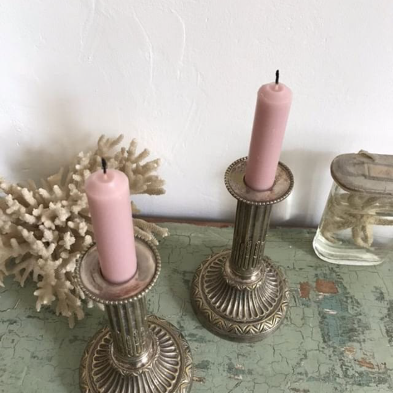 Pair of Louis XVI Style Candlestick Holders