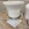Old White Opaline Vase