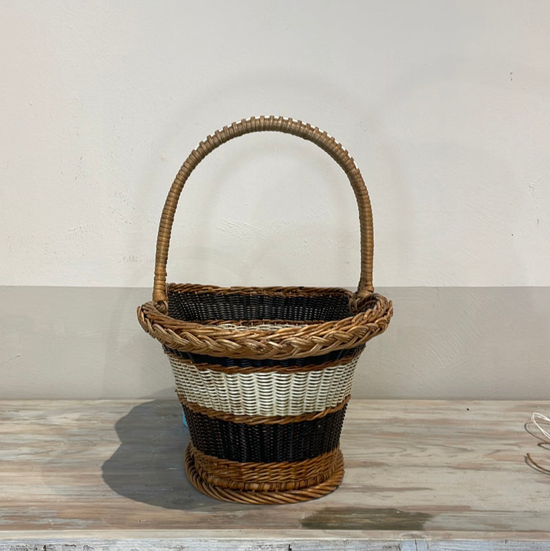 Old Woven Wicker Basket