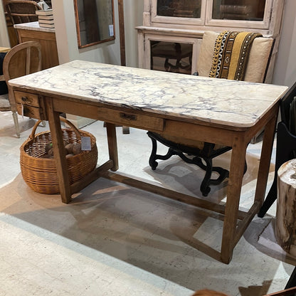 Pastry Chef's Marble Top Table