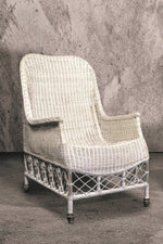 August Rattan Lounge Chair, by Belgian Pearls
