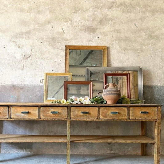 Work Table with Drawers