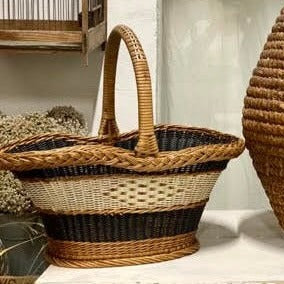 Old Woven Wicker Baskets