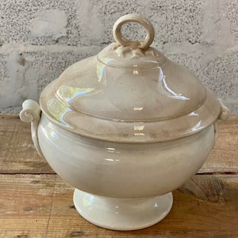 Old Wabi-Sabi Soup Tureen