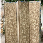 4 Panel Wooden Screen Covered with Dominate Paper