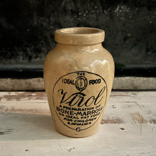 Antique Victorian Stoneware Marrow Jar