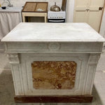 Old Marble Store Counter with a Cash Drawer