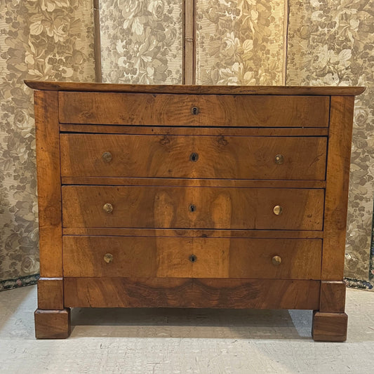 French Walnut Directoire Commode