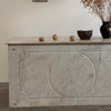 Pastry Counter Clad in Carrera Marble