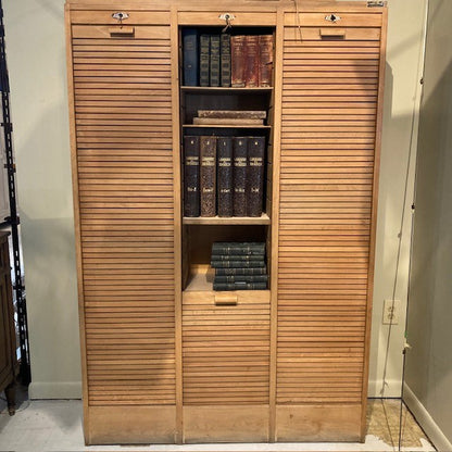 Tambour Door Cabinet