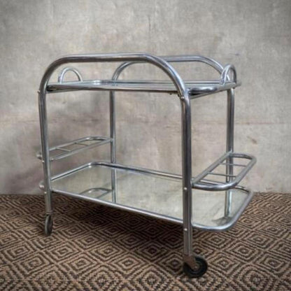 Mallet Stevens Chrome Trolley