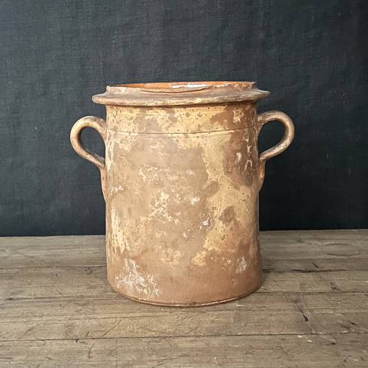 French Ochre Provincial Confit Pot