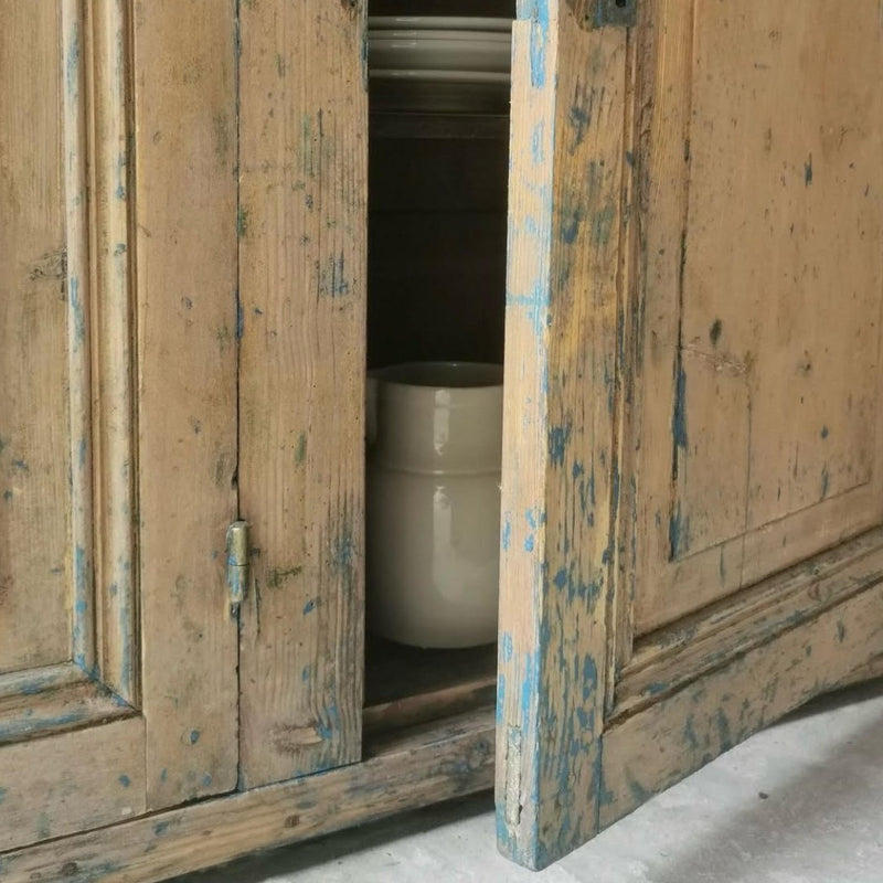 Slim Enfilade with Blue Paint