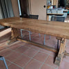 Oak Monastery Table made from Old Wood