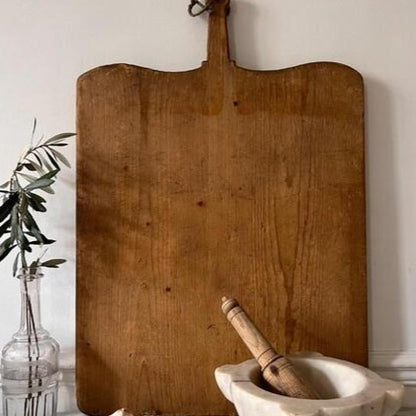 Large French Antique Bread Board