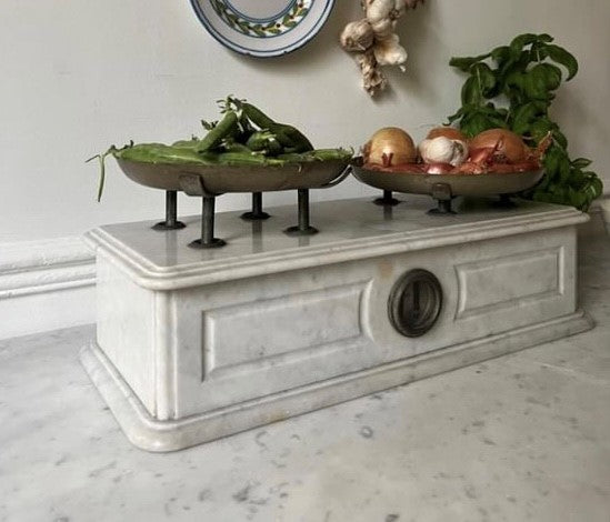 Large White Marble Balance