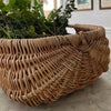 Provencal Lavender Harvest Wicker Basket