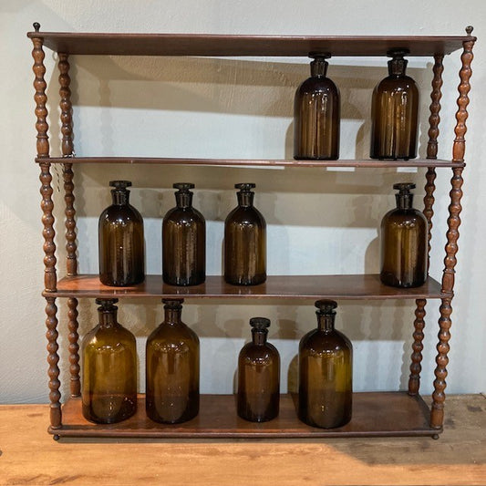 Chic 1850's Walnut Shelves (Small)