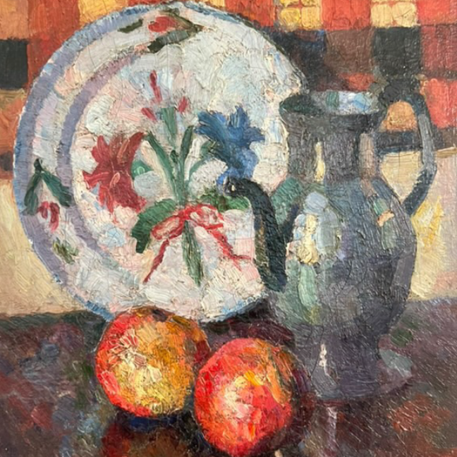 Oil on Canvas Still-life