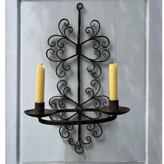 Pair of Iron Sconces