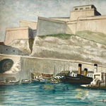Oil on Canvas - A Scene in Marseille