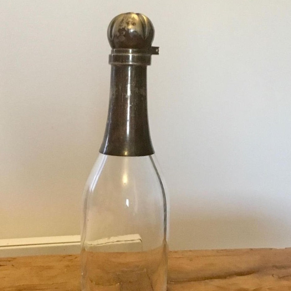 Champagne Decanter with Original Stopper