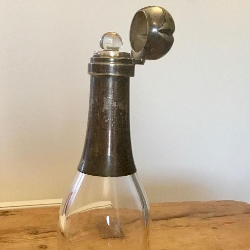 Champagne Decanter with Original Stopper