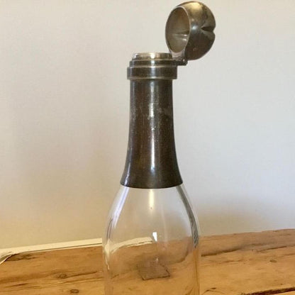 Champagne Decanter with Original Stopper