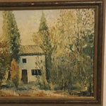 Framed Oil on Board - House in Provence, Signed by J. Paul Sorry