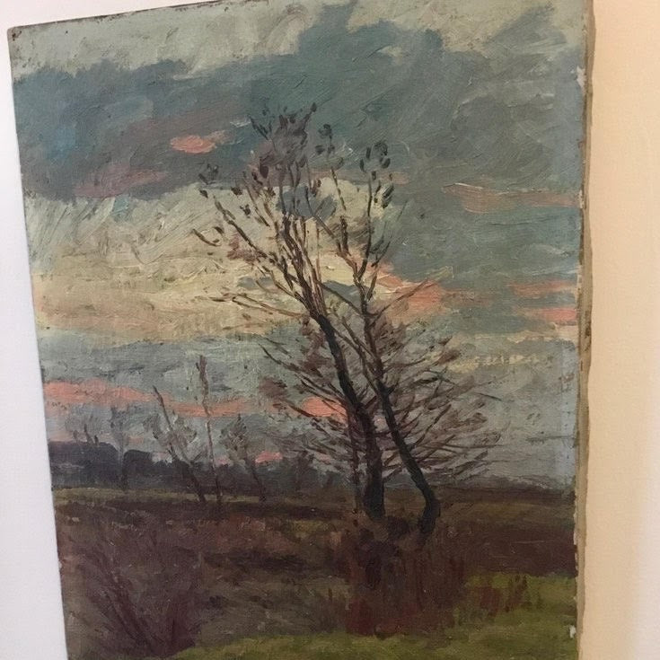 Oil on Canvas, signed, Lyon area