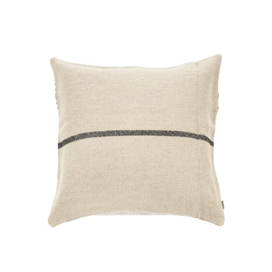 Libeco Moroccan Stripe Linen & Wool Throw Pillow