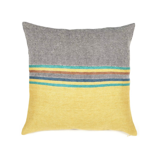 Libeco Sequoia Stripe Linen Throw Pillow