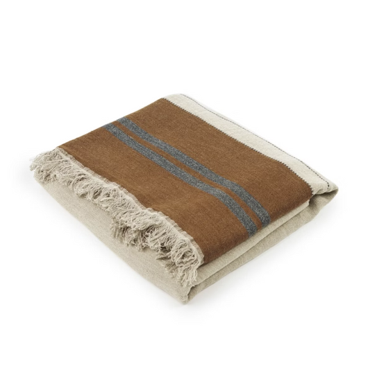 Libeco Highland Stripe Throw