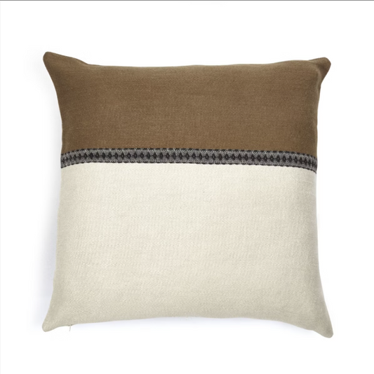 Libeco Etienne Linen & Wool Throw Pillow