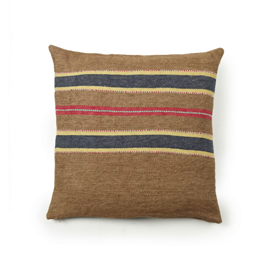 Libeco Camp Stripe Linen Throw Pillow