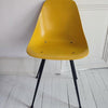 Modern Yellow Chair by Rene Caillette