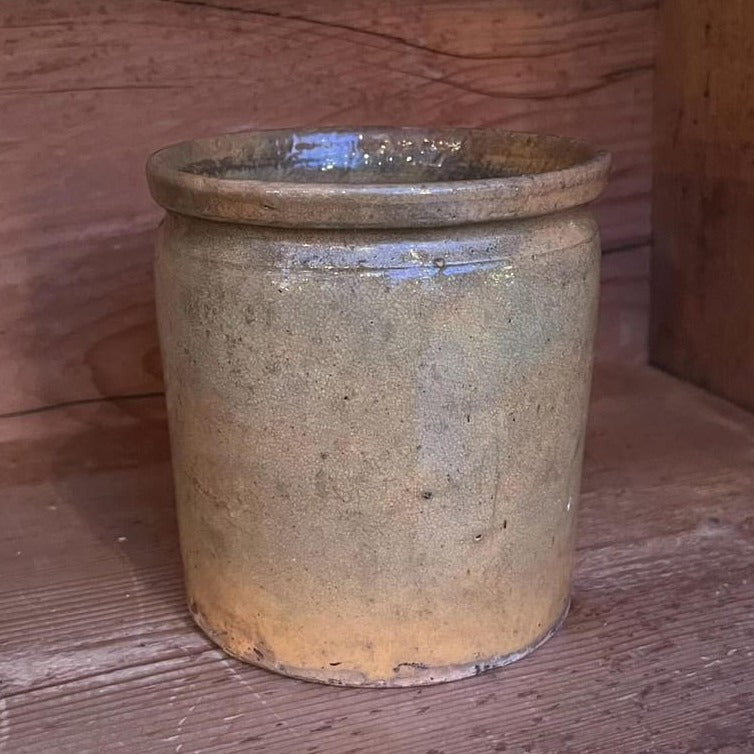 19th Century Provencal Pottery - Yellow Pot
