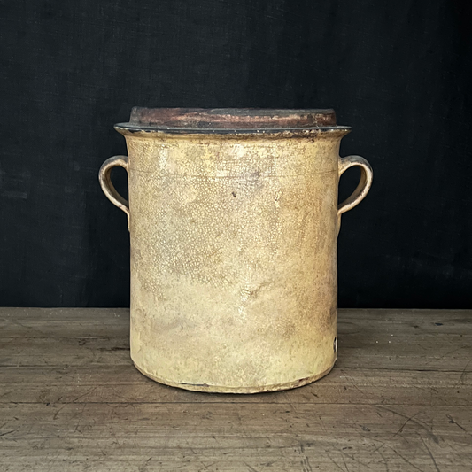 Provincial Confit Pot with Special Patina