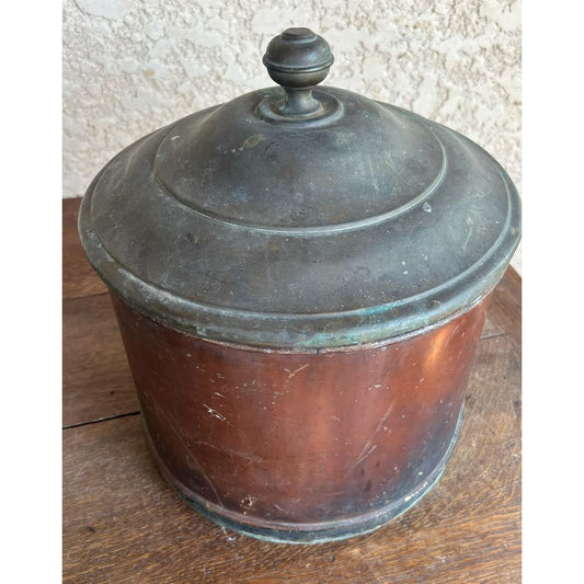 Metal Apothecary Box with Lovely Patina