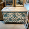 Turquoise Painted Chest