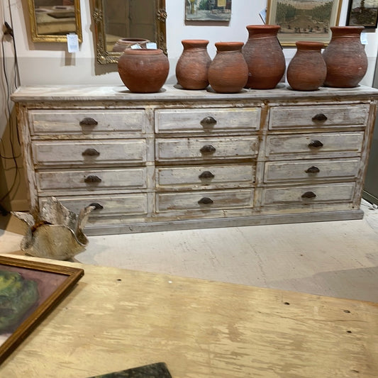 Pine 12-Drawer Chest