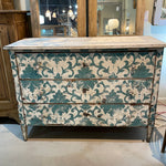 Turquoise Painted Chest