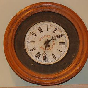 Old Chocolate Clock- France