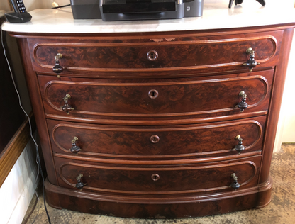 English Walnut  Commode